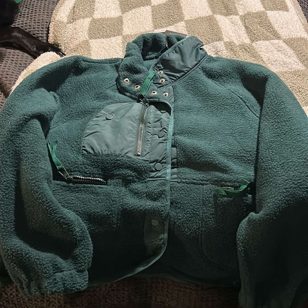 Vimyig fleece green